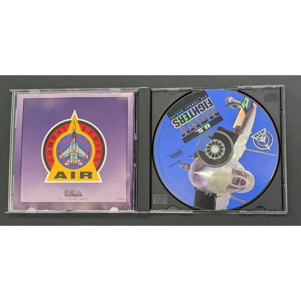 U.S. Navy Fighters PC Game in Original **RARE** Big Box